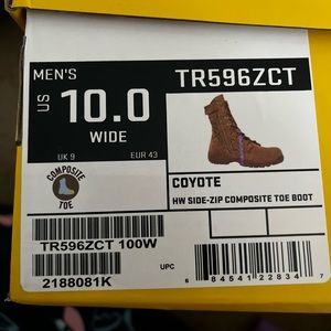 Brand new Belleville boots with tags